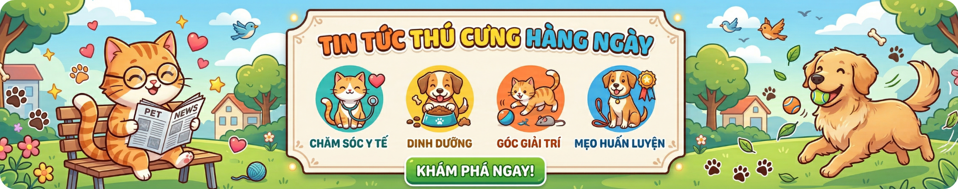 Trang Tin Tức Thú Cưng