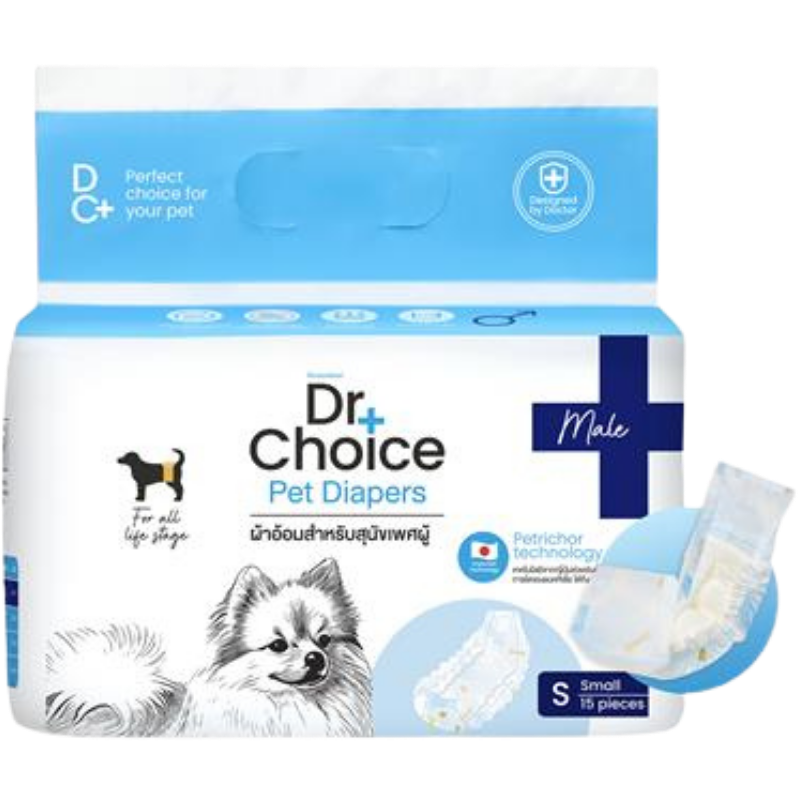 Tã vệ sinh cho Chó đực Dr Choice Male Pet Diaper size S